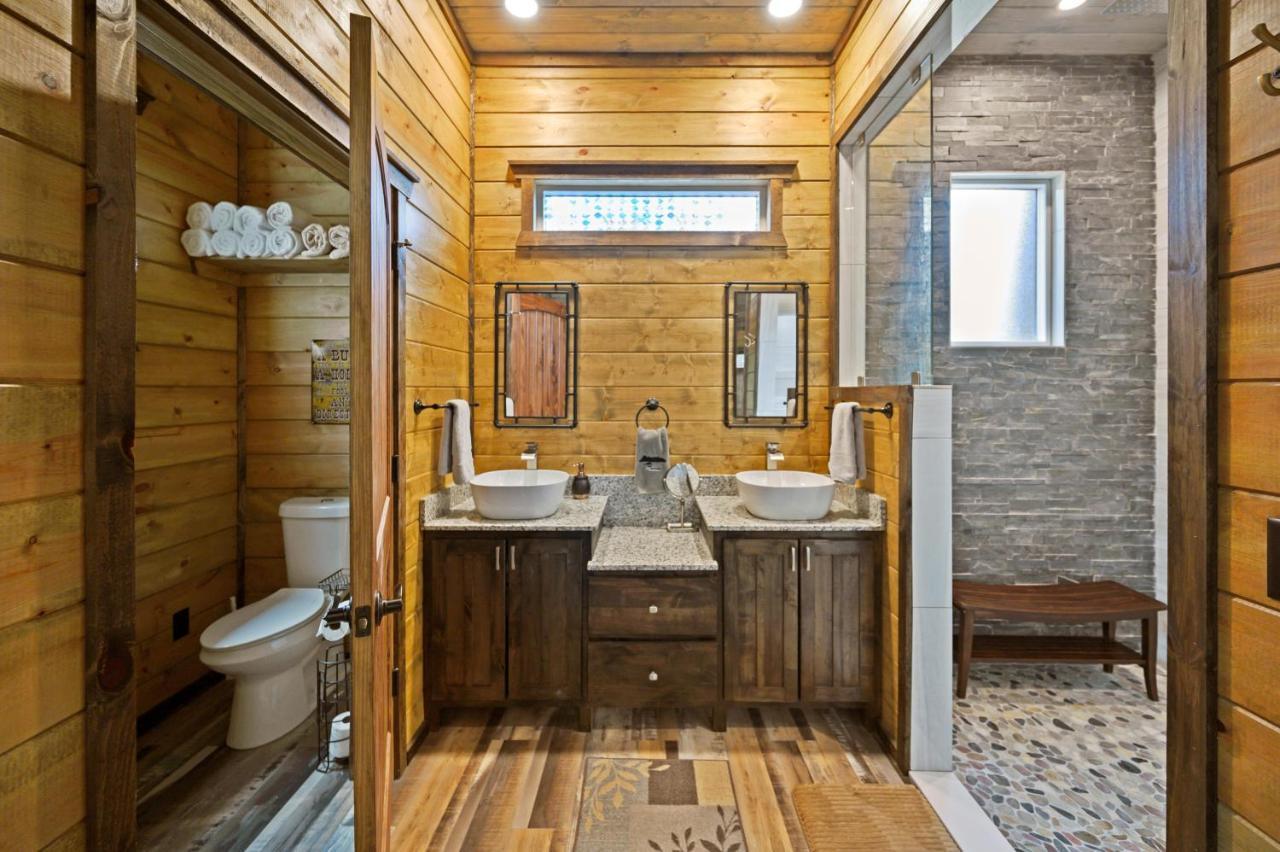 The Adirondack Honeymoon Hot Tub Soaking Tub Wood Burning Fireplace Stephens Gap Εξωτερικό φωτογραφία